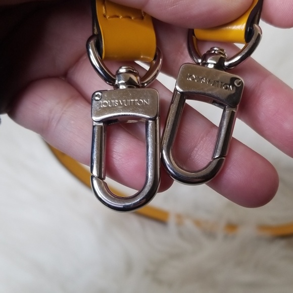 Louis Vuitton Leather Strap Keychain Flashlight
